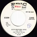 7inch Vinyl Single - The Four Coins - Destination Love / Time Of The Year