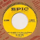 7inch Vinyl Single - The Four Coins - Once More / We'll Be Married In The Church In The Wildwood