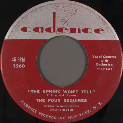 The Four Esquires - Three Things (A Man Must Do)