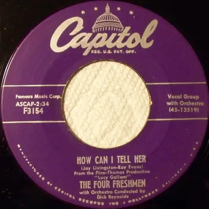 The Four Freshmen - Day By Day / How Can I Tell Her