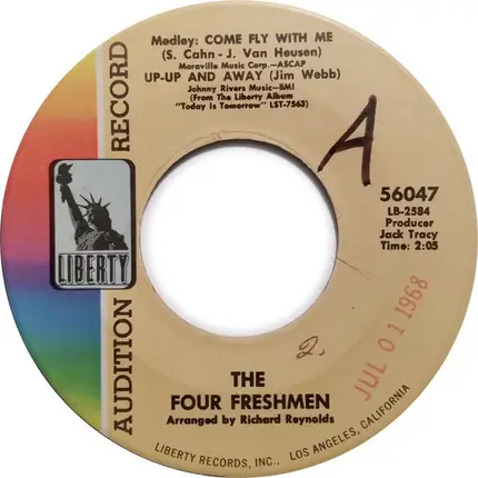 The Four Freshmen - Medley : Cherish/Windy
