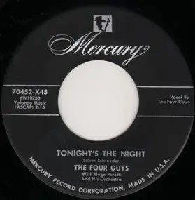 The Four Guys - Tonight's The Night / Not As A Stranger