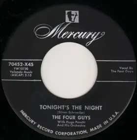 The Four Guys - Tonight's The Night / Not As A Stranger