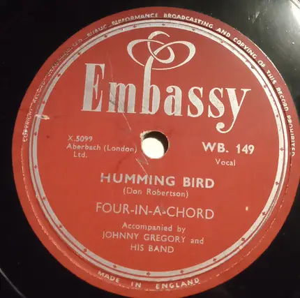 The Four-In-A-Chord - Close The Door / Humming Bird