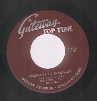 The Four Jacks, Herbie Layne's Orchestra, Eileen Scott - Moments To Remember / Longest Walk