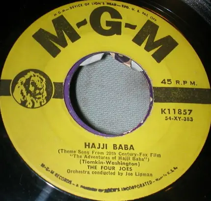 The Four Joes - In Your Loving Care (From No On, Forever) / Hajji Baba