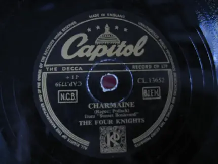 The Four Knights - Charmaine / Cry