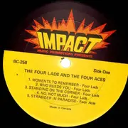 LP - The Four Lads , The Four Aces - The Four Lads & The Four Aces