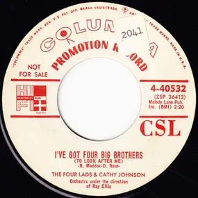 The Four Lads - I've Got Four Big Brothers / Little Bit