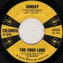 7inch Vinyl Single - The Four Lads - Sunday / The Girl On Page 44
