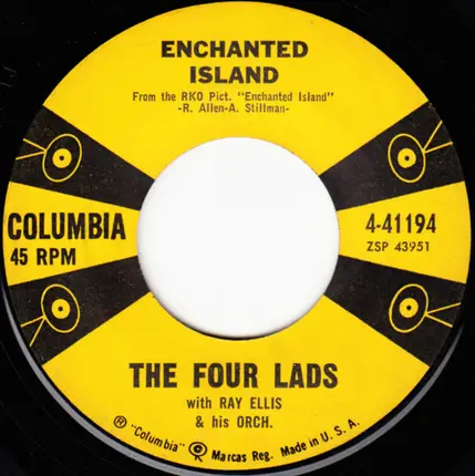 The Four Lads With Ray Ellis And His Orchestra - Enchanted Island