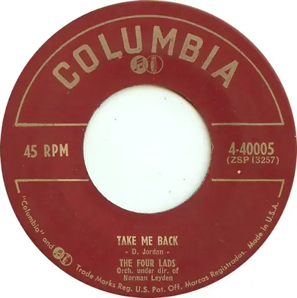 The Four Lads - Down By The River Side