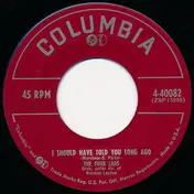 The Four Lads - Istanbul (Not Constantinople) / I Should Have Told You Long Ago