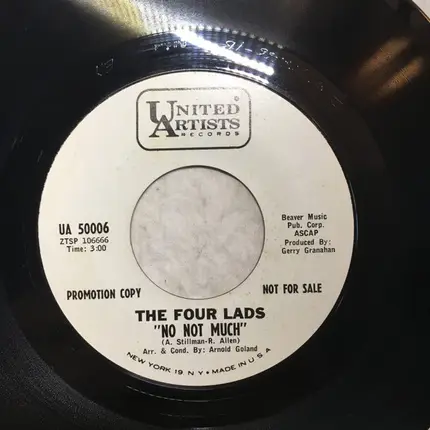 The Four Lads - Standing On The Corner