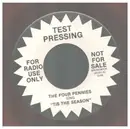 7inch Vinyl Single - The Four Pennies / Jesse Allen - Tis The Season / Let's Party - Red Translucent