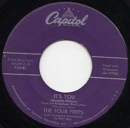 The Four Preps - 26 Miles (Santa Catalina) / It's You