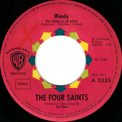 The Four Saints - Days Of Wine And Roses