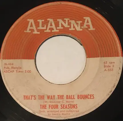 The Four Seasons - I'm Still In Love With You / That's The Way The Ball Bounces