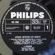 LP - The Four Seasons - The Genuine Imitation Life Gazette