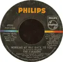 7inch Vinyl Single - The Four Seasons - Working My Way Back To You / Too Many Memories
