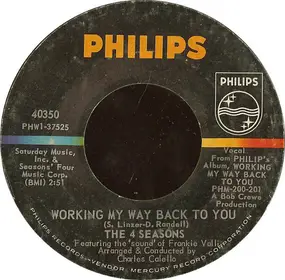 Frankie Valli - Working My Way Back to You