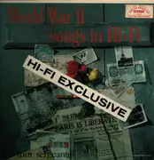 LP - The Four Sergeants - World War II Songs In Hi-Fi