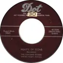 7inch Vinyl Single - The Fontane Sisters With Billy Vaughn And His Orchestra - Hearts Of Stone