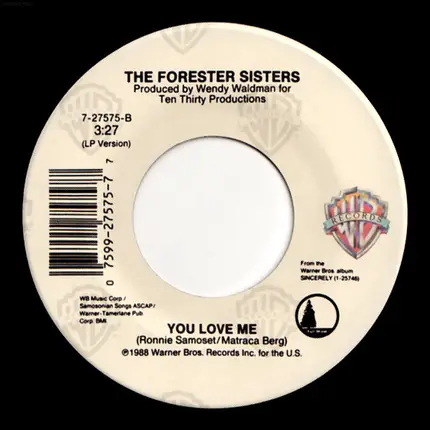 The Forester Sisters - Love Will