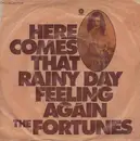 7inch Vinyl Single - The Fortunes - Here Comes That Rainy Day Feeling Again