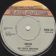 7inch Vinyl Single - The Foster Brothers - Count Me Out / Amazin