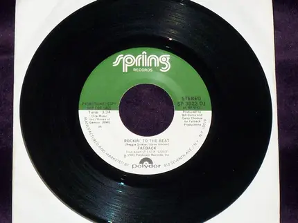 The Fatback Band - Wanna Dance (Keep Up The Dance) / Rockin To The Beat