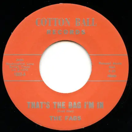 The Fabs - THAT'S THE BAG I'M IN