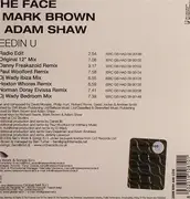 CD Single - The Face v Mark Brown & Adam Shaw - Needin U - Cardboard Sleeve