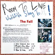 LP - The Fall - Room To Live - White vinyl