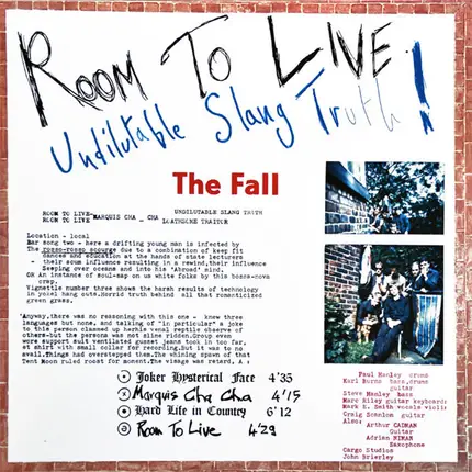 The Fall - Room to Live