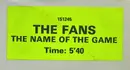 12inch Vinyl Single - The Fans - Olé, Olé, Olé (The Name Of The Game)