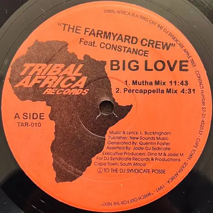 The Farmyard Crew Feat. Constance - Big Love