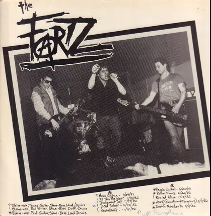 The Fartz - You, We See You Crawling