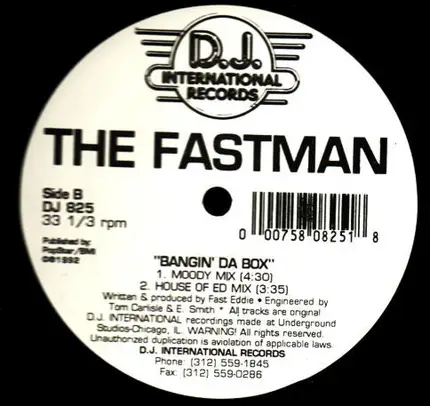 The Fastman - Bangin' Da Box