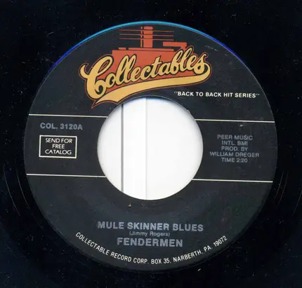 The Fendermen / Chris Montez - Mule Skinner Blues / Let's Dance
