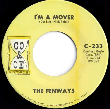 The Fenways - I'm A Mover / Satisfied