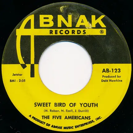 The Five Americans - Zip Code / Sweet Bird Of Youth