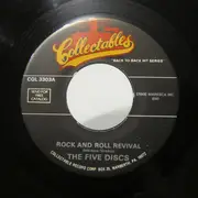 7inch Vinyl Single - The Five Discs , The Tokens - Rock And Roll Revival / Please Write