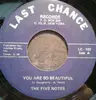 7inch Vinyl Single - The Five Notes - You Are So Beautiful / Broken Hearted Baby