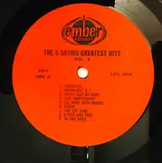 LP - The Five Satins - The Greatest Hits Of The Five Satins Volume Two