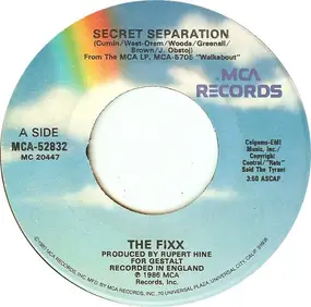 The Fixx - Secret Separation