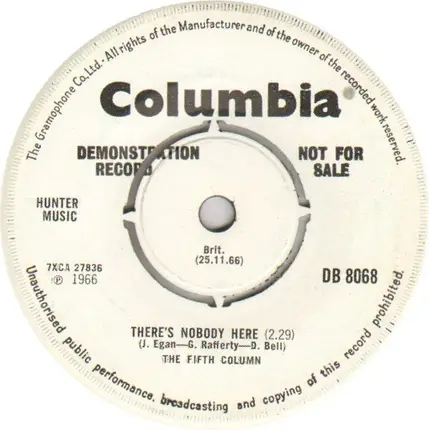 The Fifth Column - Benjamin Day