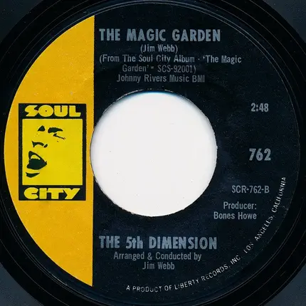 The Fifth Dimension - Carpet Man / Magic Garden