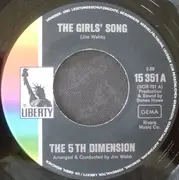 7inch Vinyl Single - The Fifth Dimension - The Girls' Song