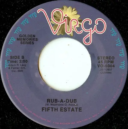 The Fifth Estate - Ding Dong The Witch Is Dead / Rub-A-Dub